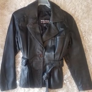 Vintage Premium Wilson Black Weather Jacket